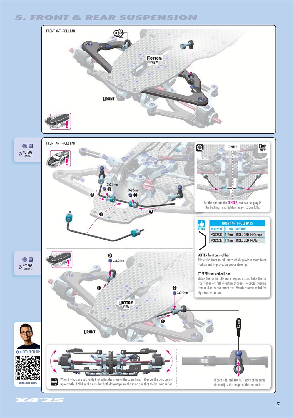 Xray - X4 2025 (X4'25) - Manual - Page 37