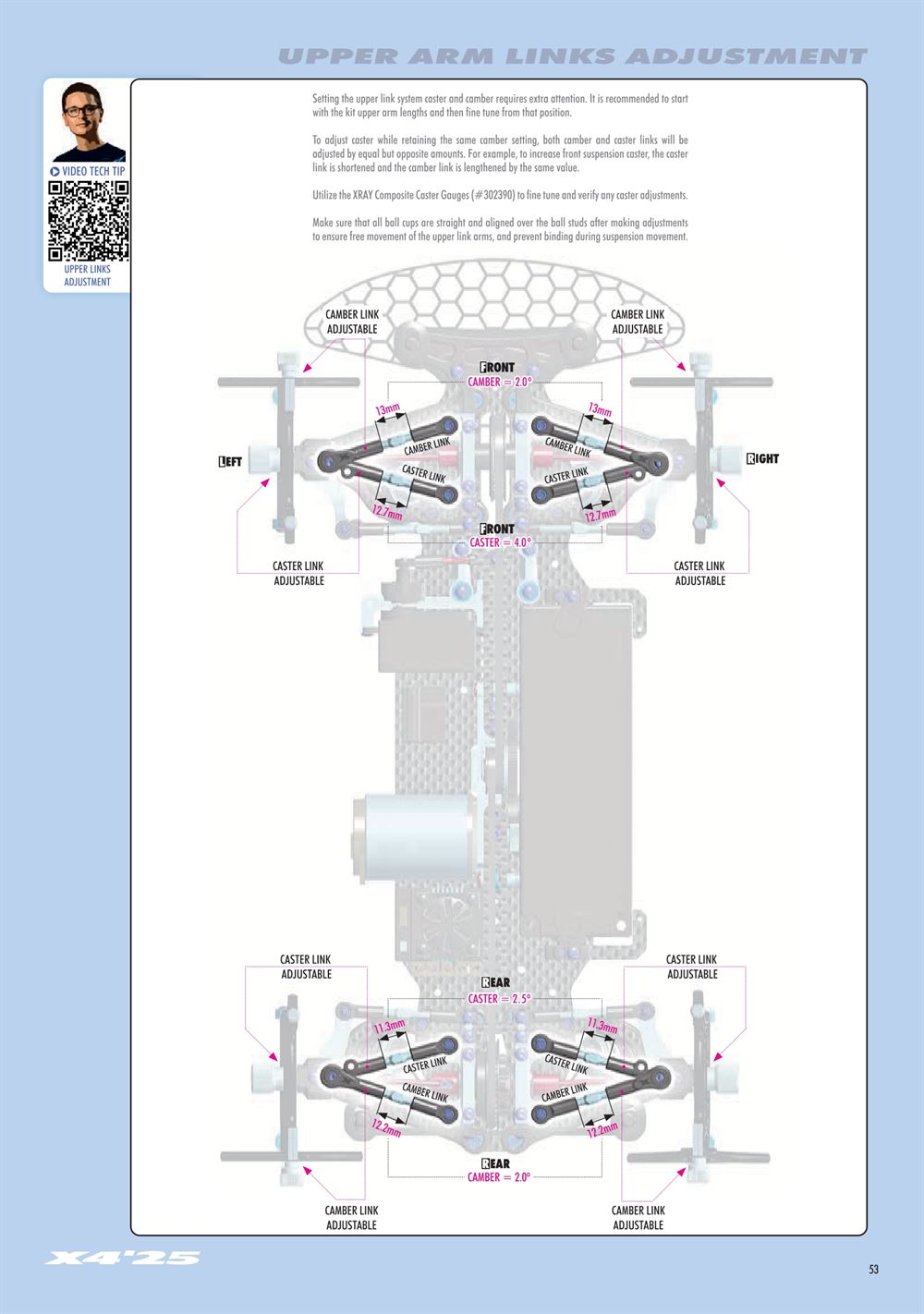 Xray - X4 2025 (X4'25) - Manual - Page 53