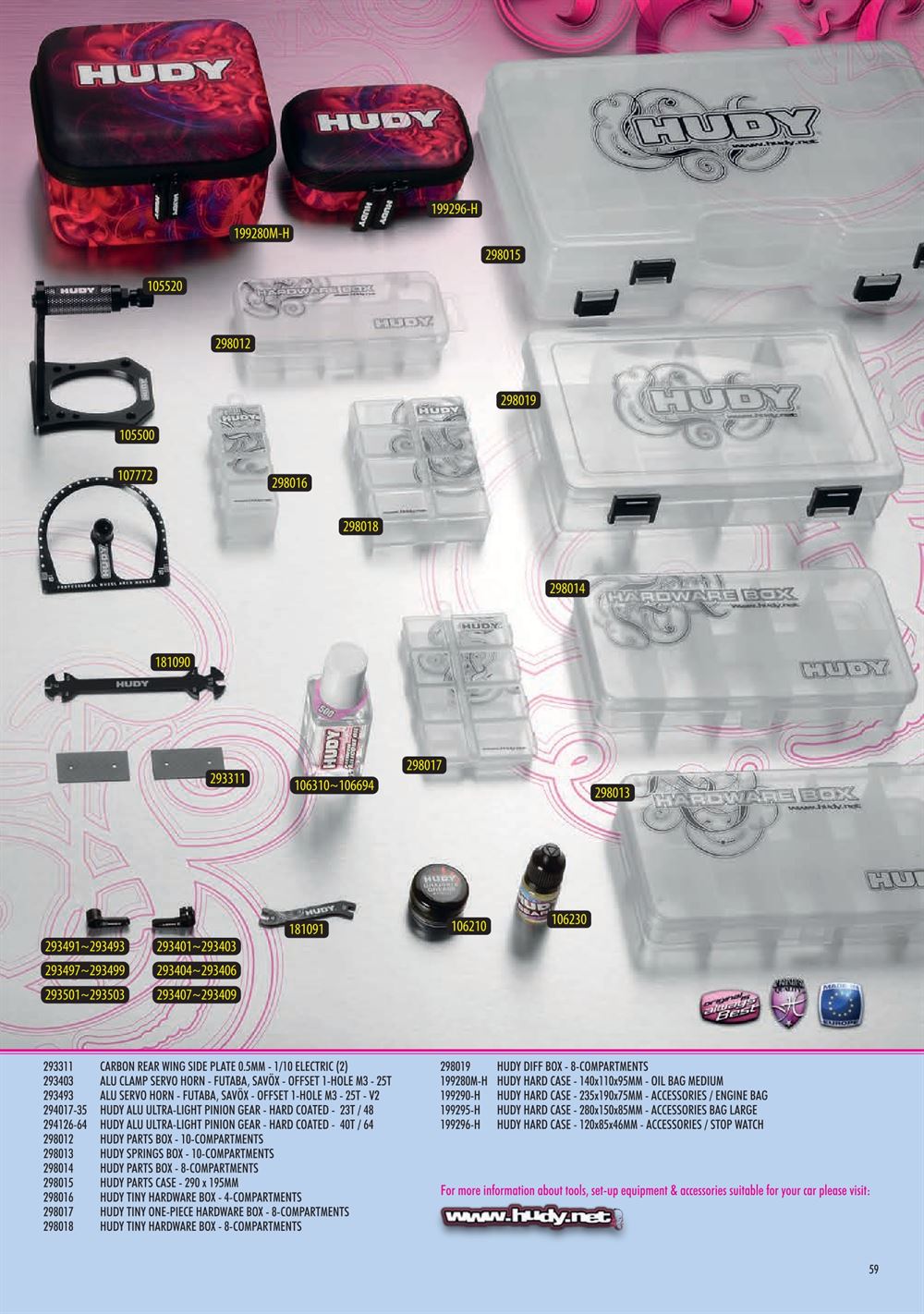 Xray - X4 2025 (X4'25) - Manual - Page 59