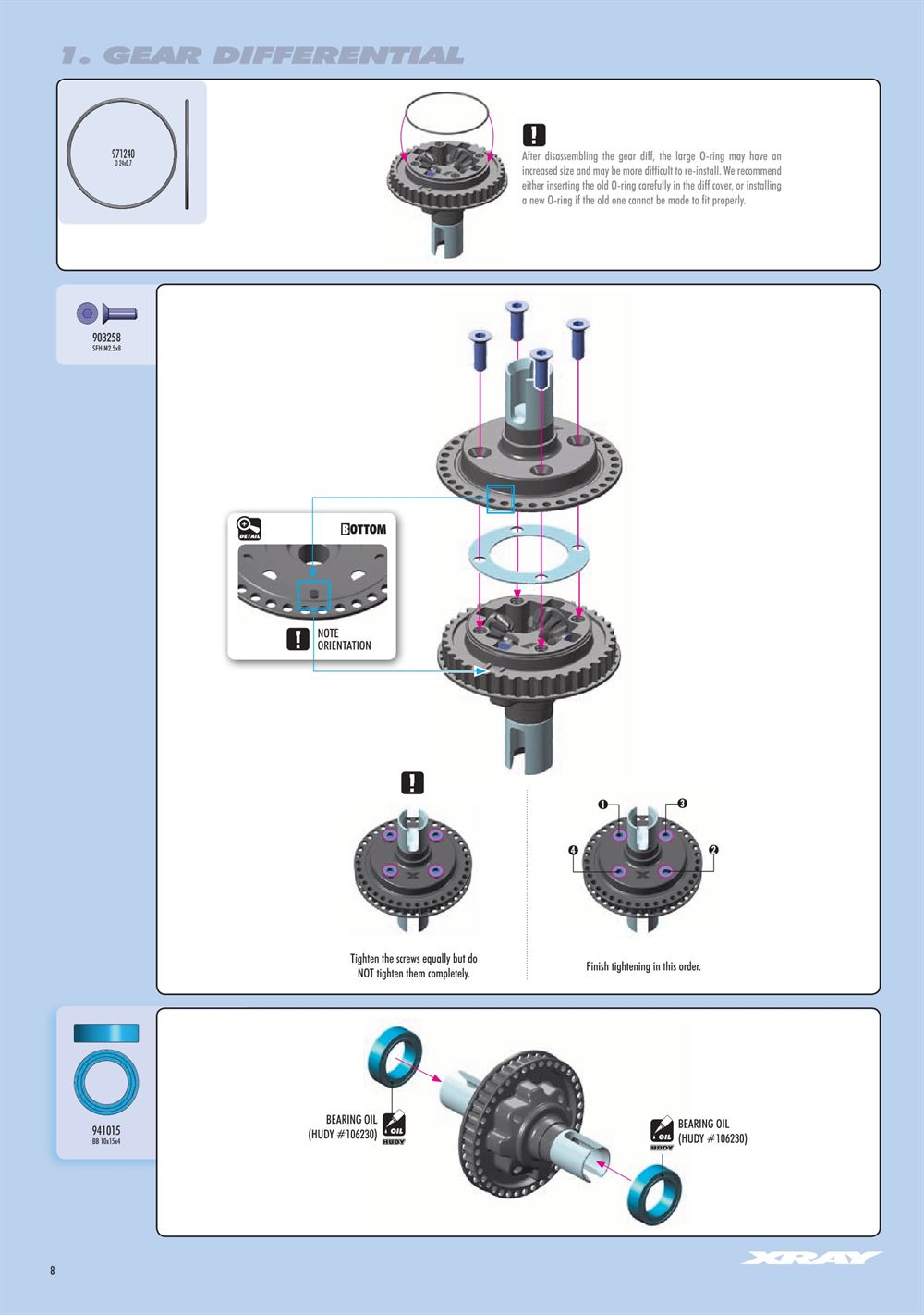 Xray - X4F 2023 (X4F'23) - Manual - Page 8