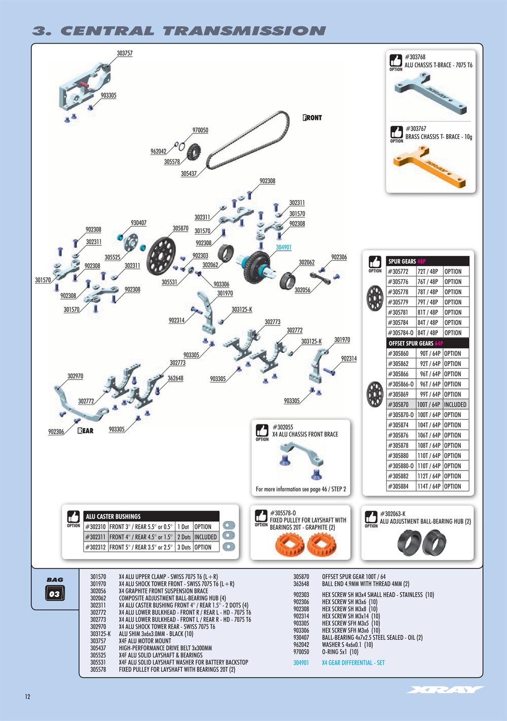 Xray - X4F 2023 (X4F'23) - Manual - Page 12