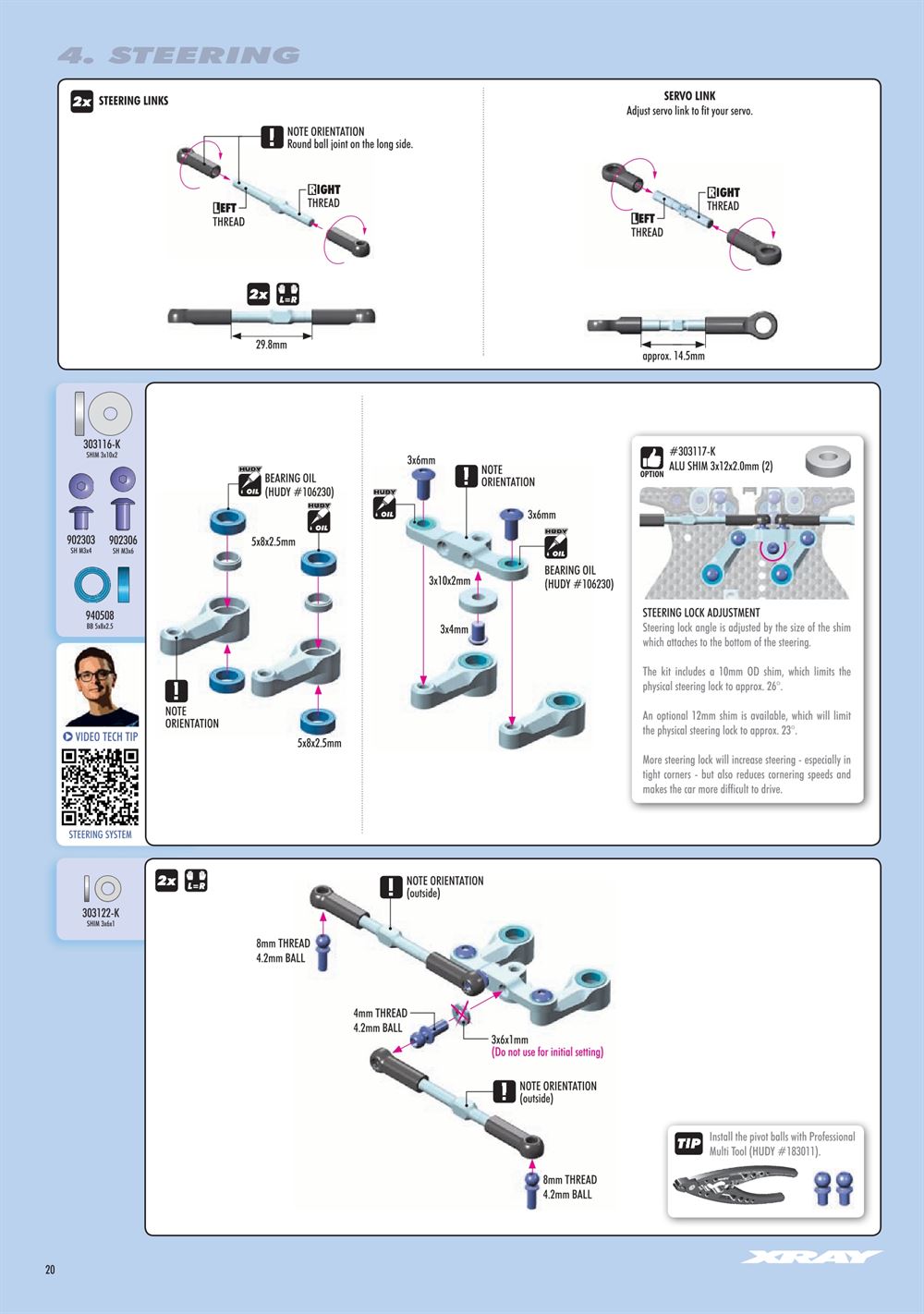 Xray - X4F 2023 (X4F'23) - Manual - Page 20