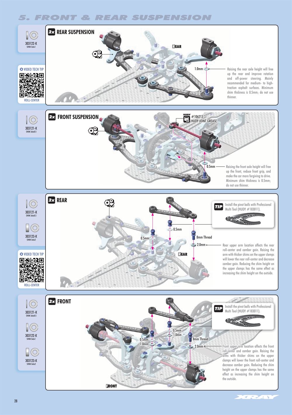 Xray - X4F 2023 (X4F'23) - Manual - Page 28