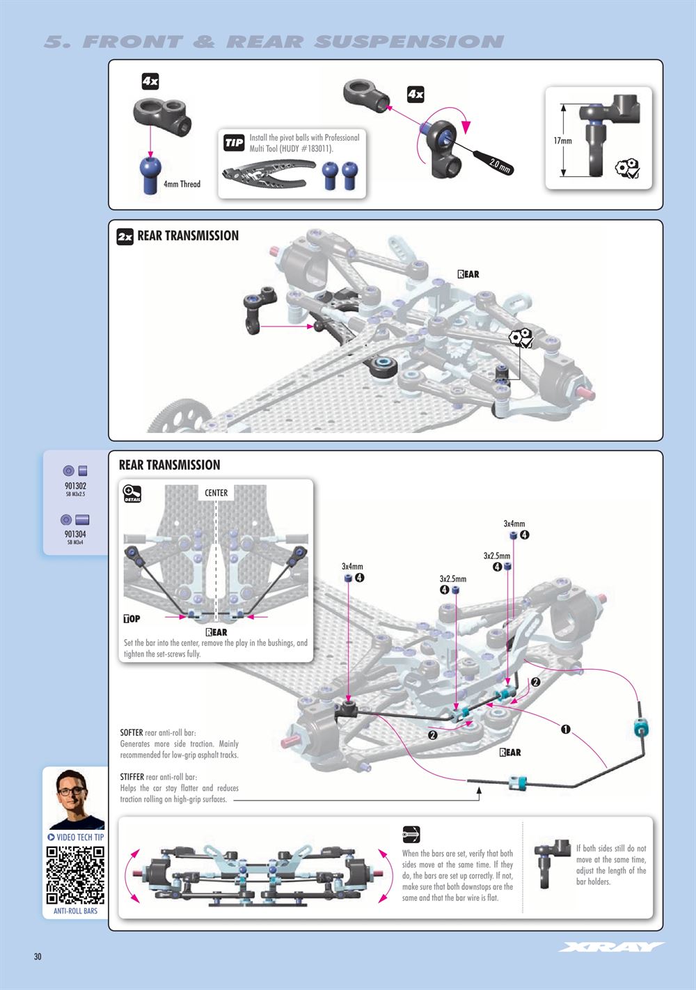 Xray - X4F 2023 (X4F'23) - Manual - Page 30