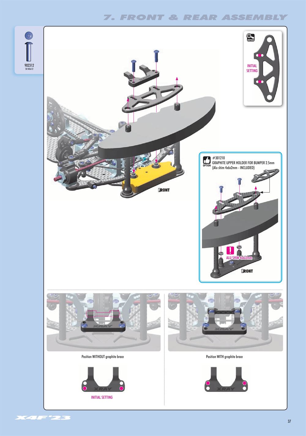 Xray - X4F 2023 (X4F'23) - Manual - Page 37