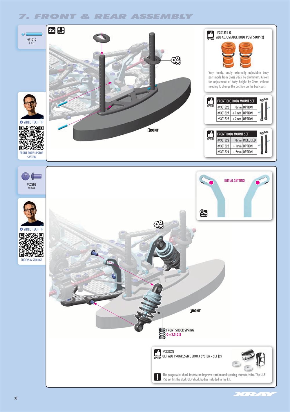 Xray - X4F 2023 (X4F'23) - Manual - Page 38