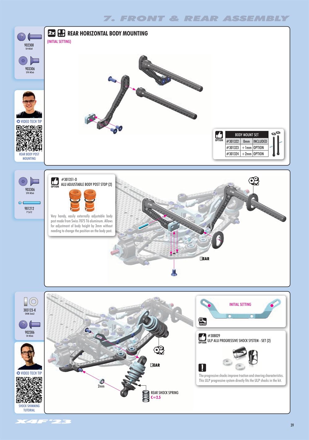 Xray - X4F 2023 (X4F'23) - Manual - Page 39