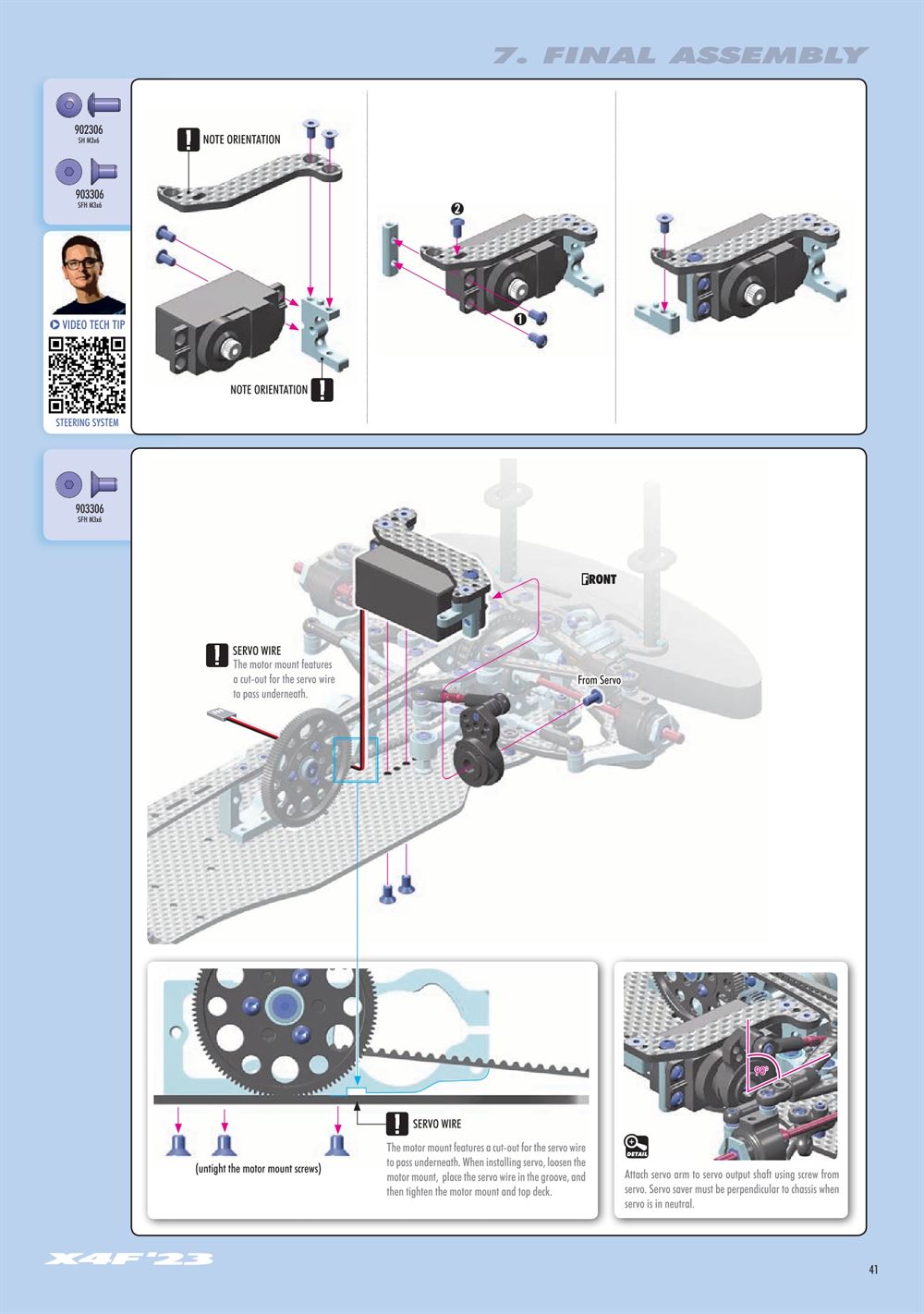 Xray - X4F 2023 (X4F'23) - Manual - Page 41