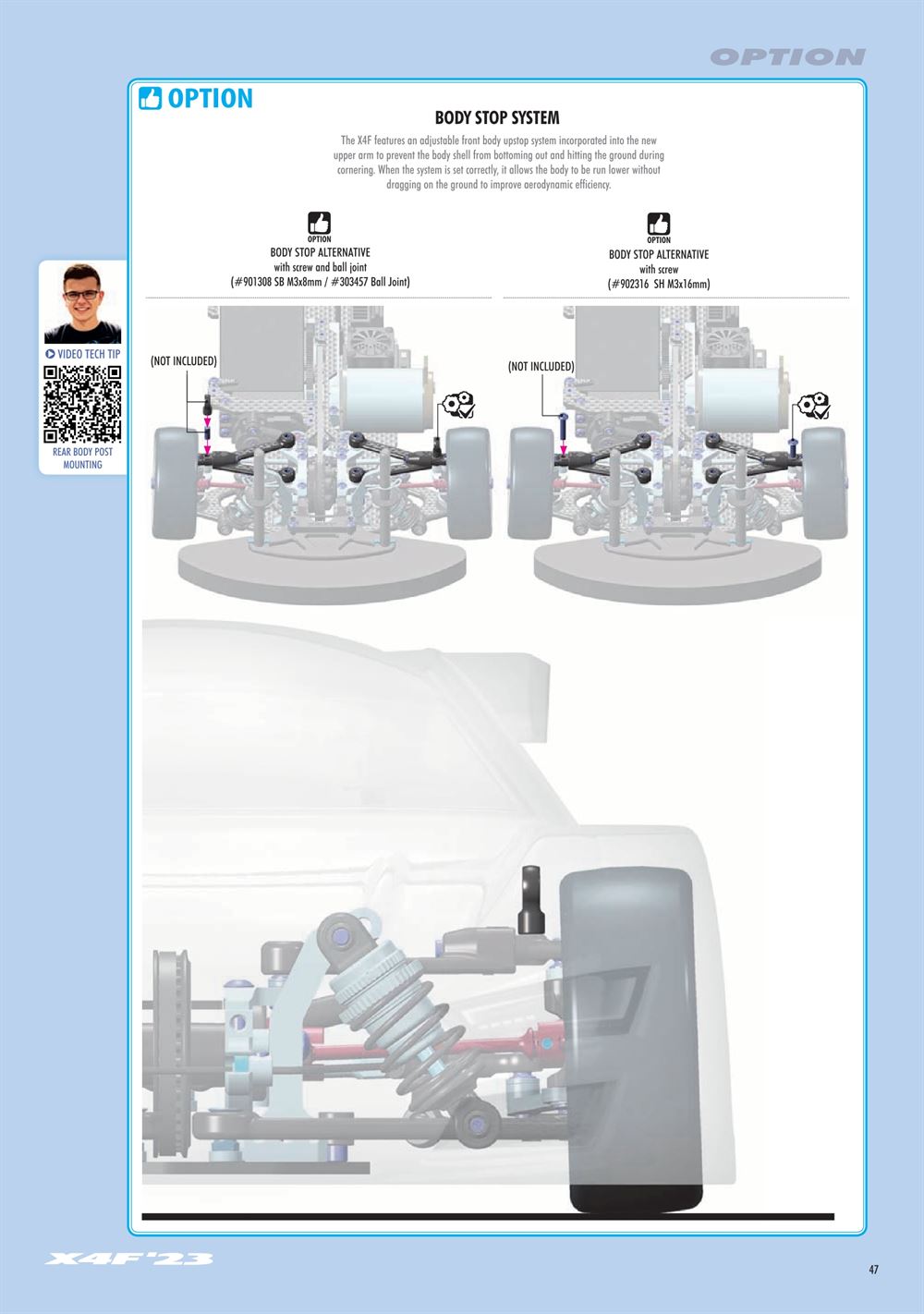 Xray - X4F 2023 (X4F'23) - Manual - Page 47