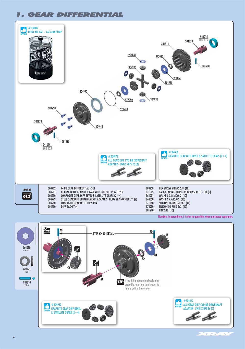 Xray - X4F 2024 (X4F'24) - Manual - Page 6