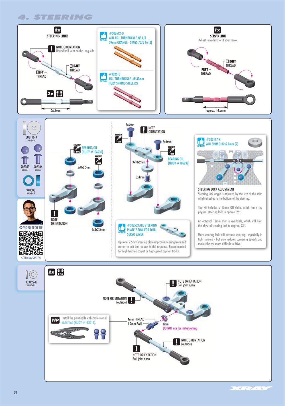 Xray - X4F 2024 (X4F'24) - Manual - Page 20