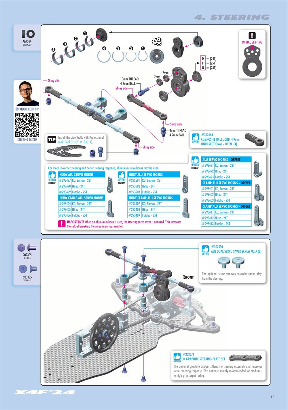 Xray - X4F 2024 (X4F'24) - Manual - Page 21