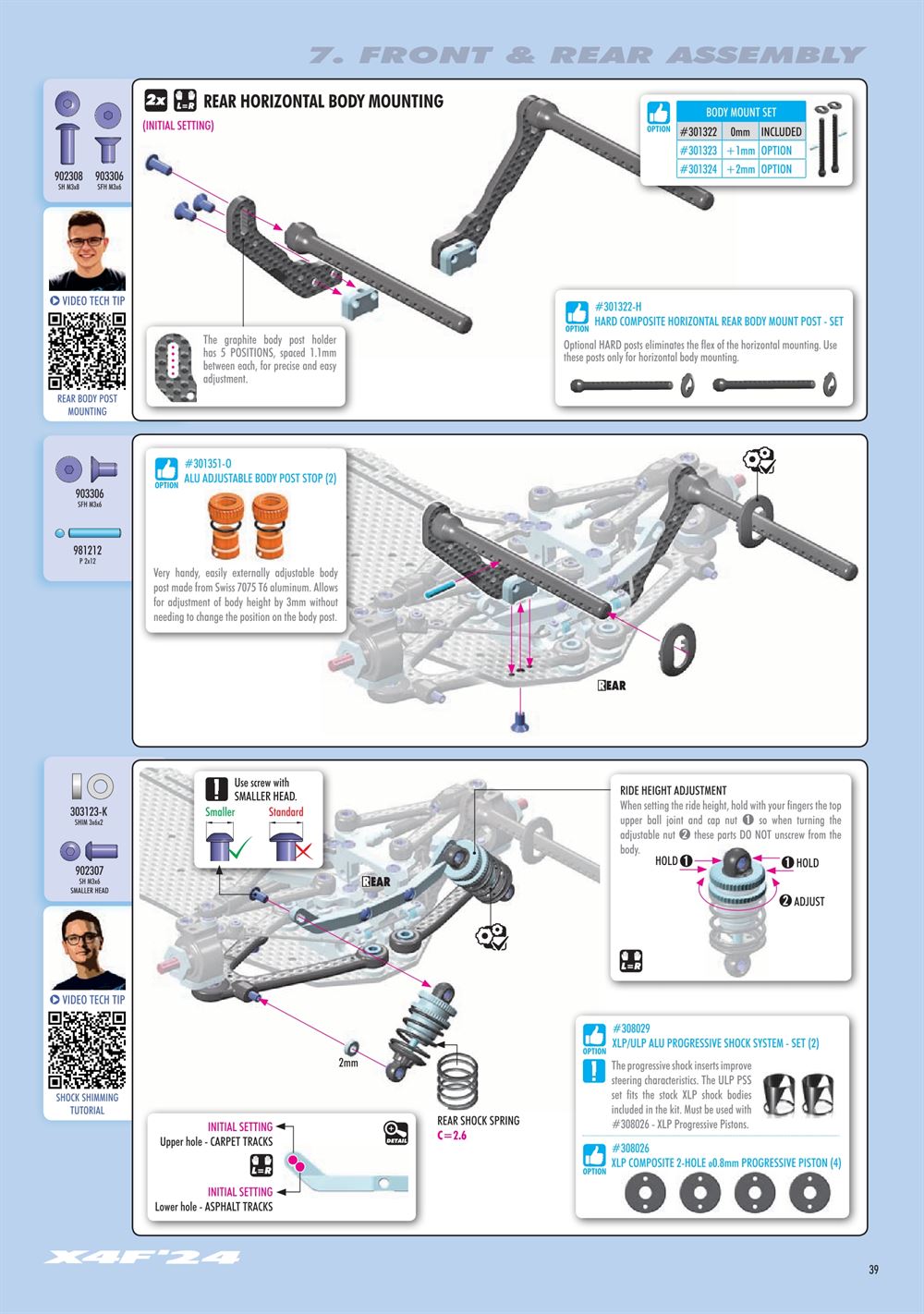 Xray - X4F 2024 (X4F'24) - Manual - Page 39