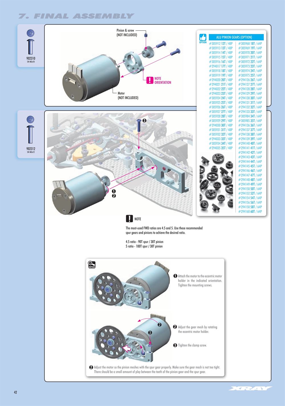 Xray - X4F 2024 (X4F'24) - Manual - Page 42