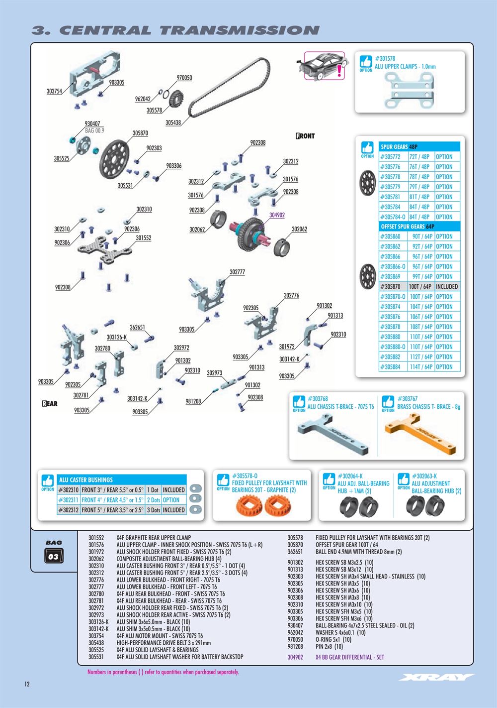 Xray - X4F 2025 (X4F'25) - Manual - Page 12