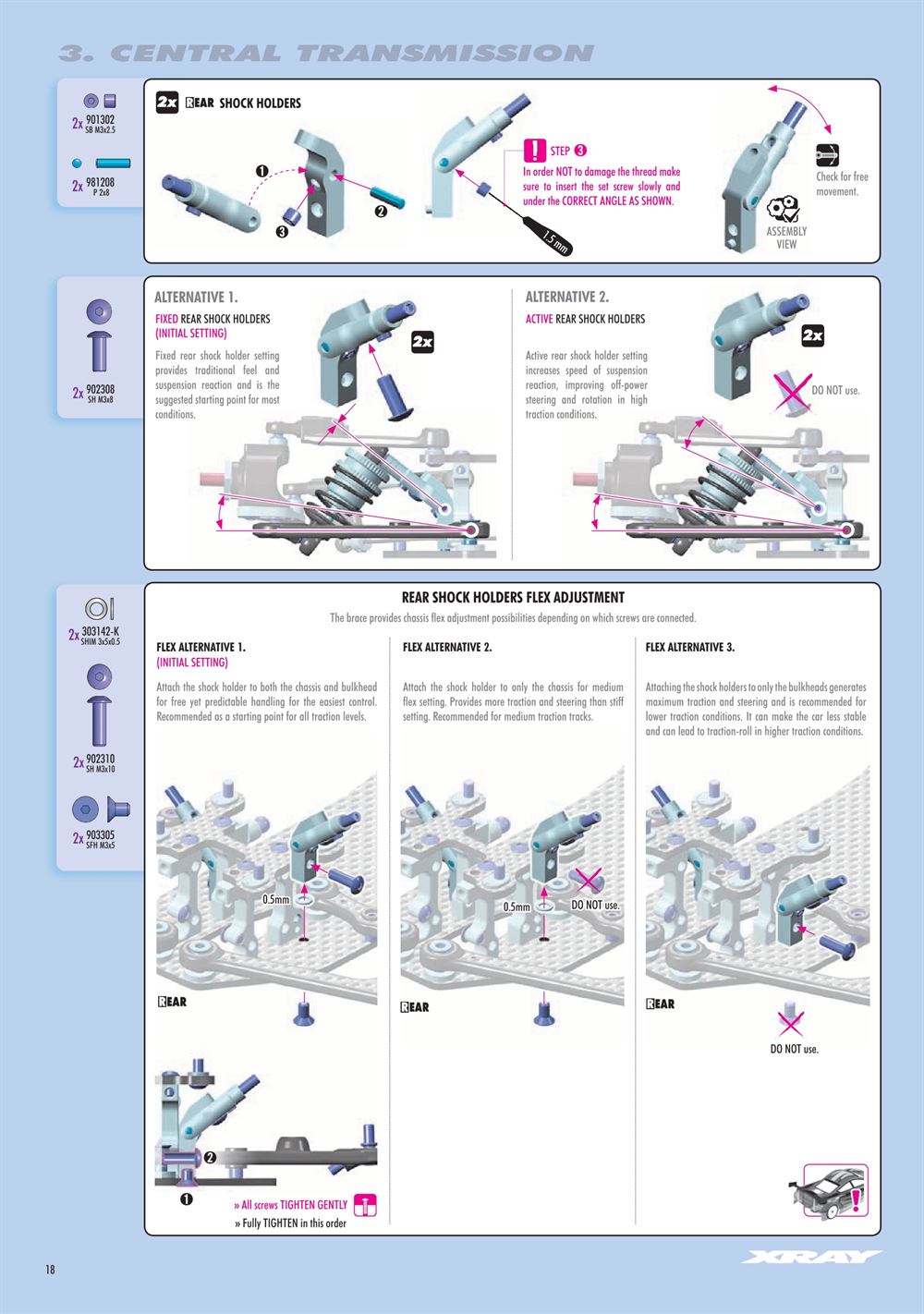 Xray - X4F 2025 (X4F'25) - Manual - Page 18