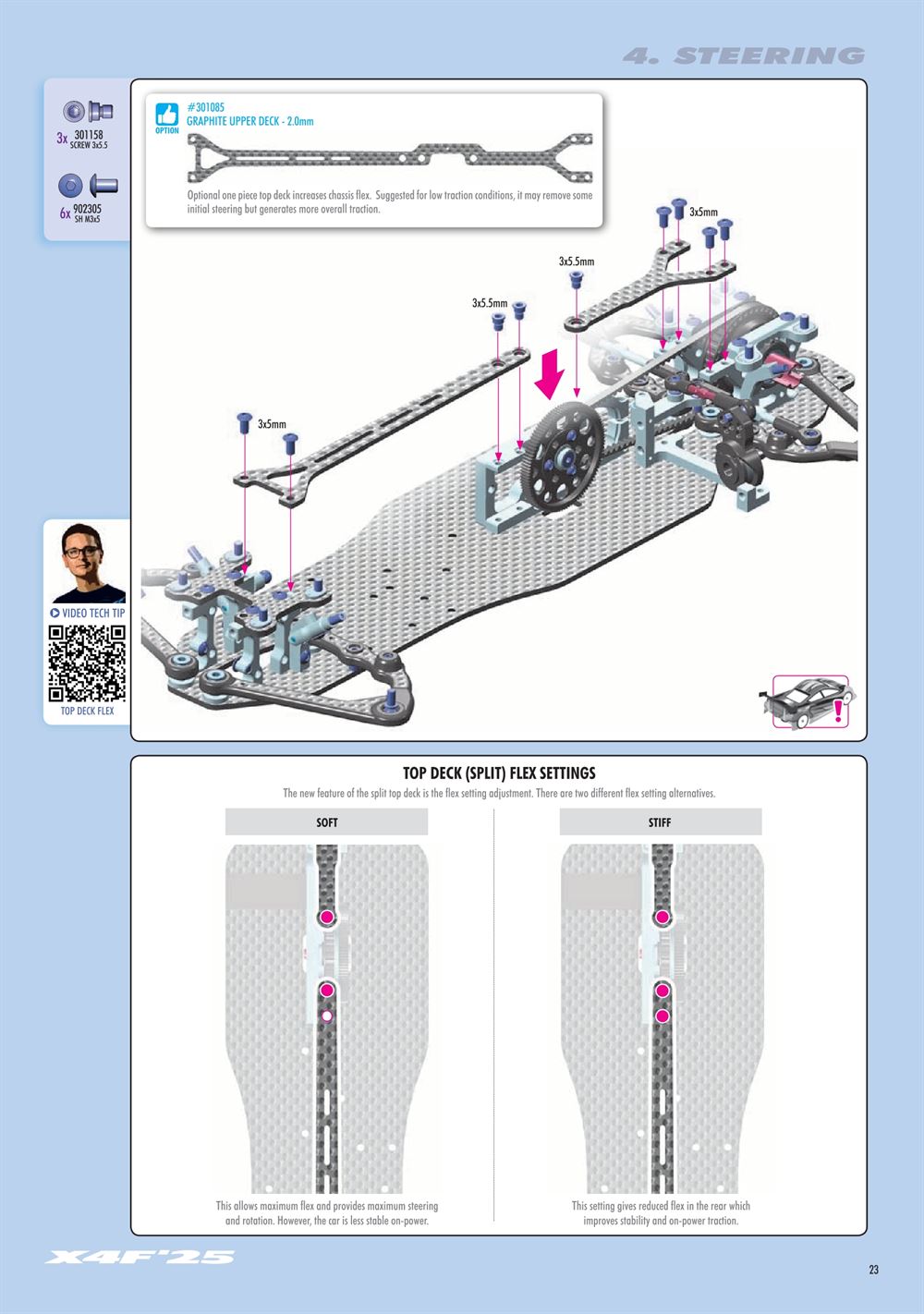 Xray - X4F 2025 (X4F'25) - Manual - Page 23