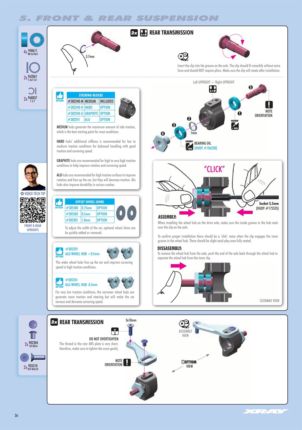 Xray - X4F 2025 (X4F'25) - Manual - Page 26