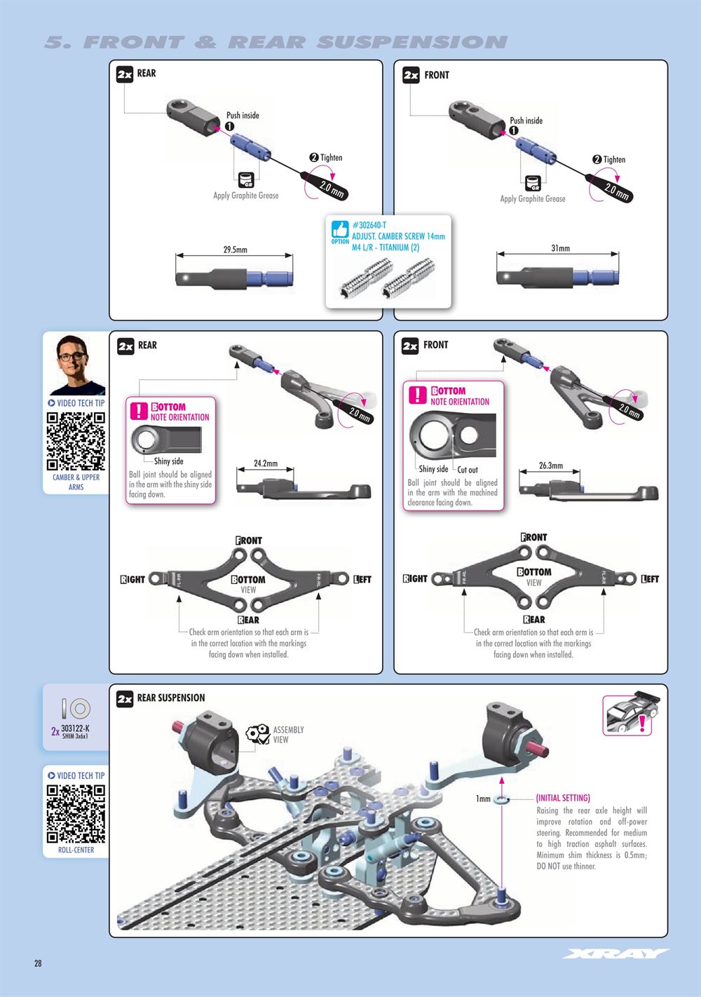 Xray - X4F 2025 (X4F'25) - Manual - Page 28