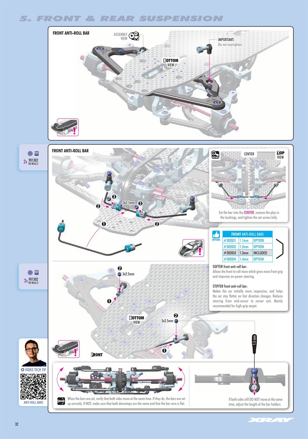 Xray - X4F 2025 (X4F'25) - Manual - Page 32