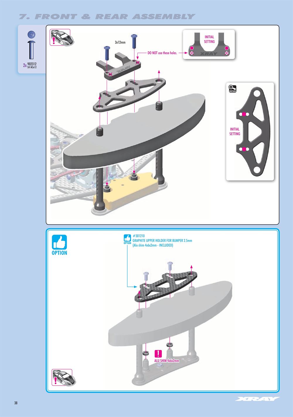 Xray - X4F 2025 (X4F'25) - Manual - Page 38