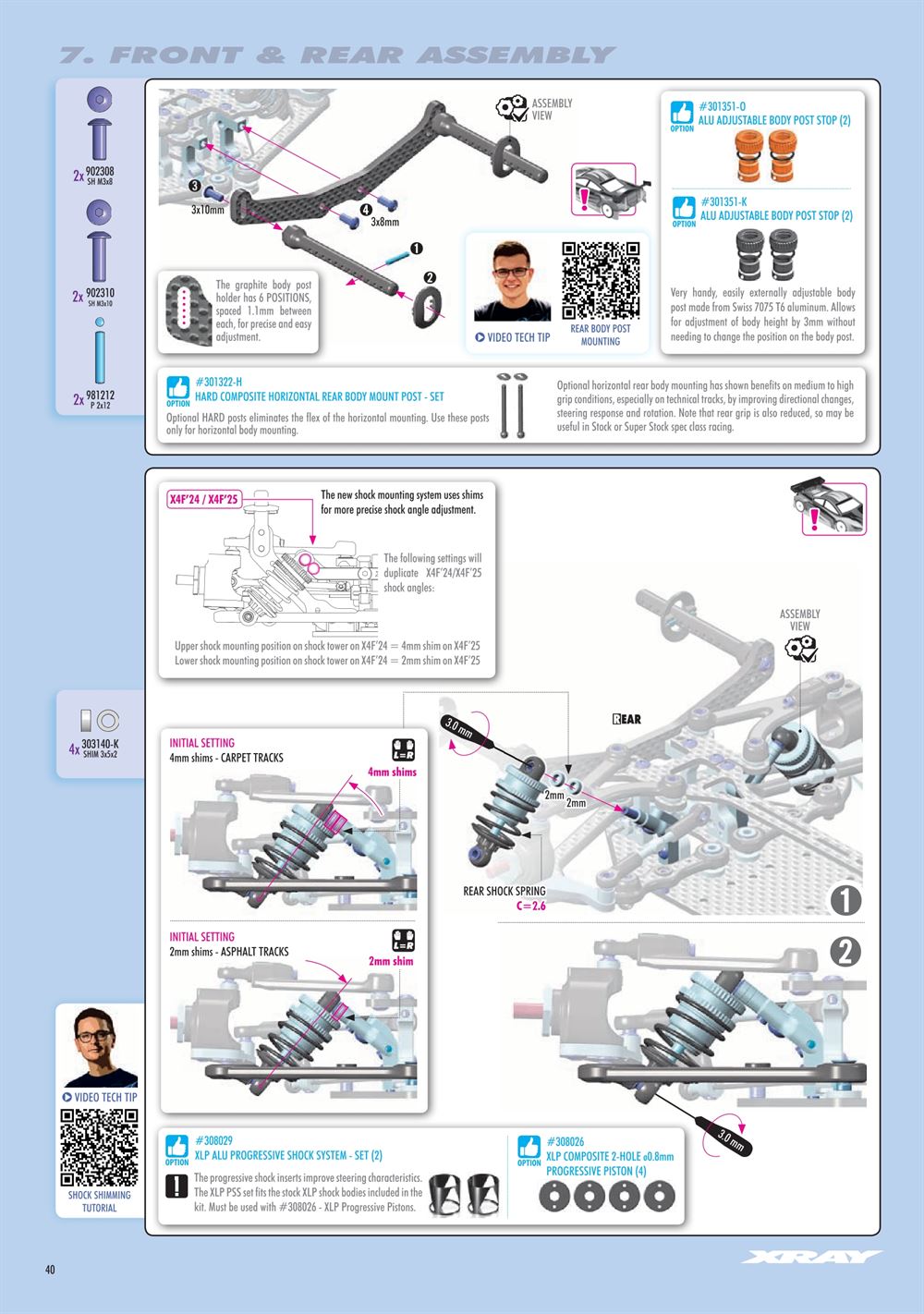 Xray - X4F 2025 (X4F'25) - Manual - Page 40