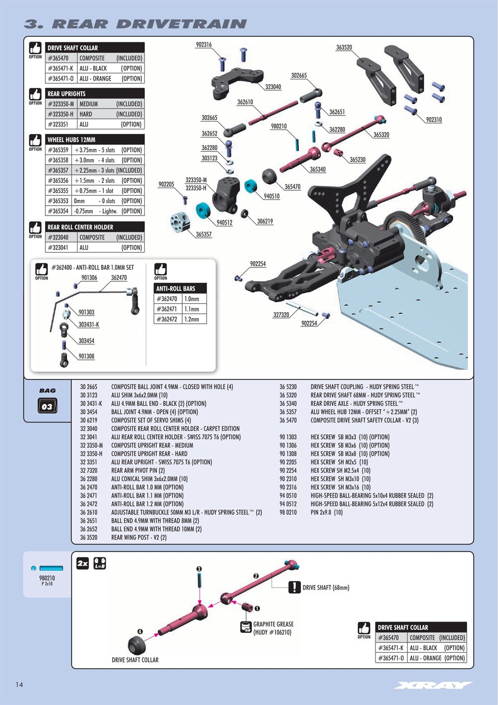 Xray - XB2 2015 (XB2C'15) - Manual - Page 14
