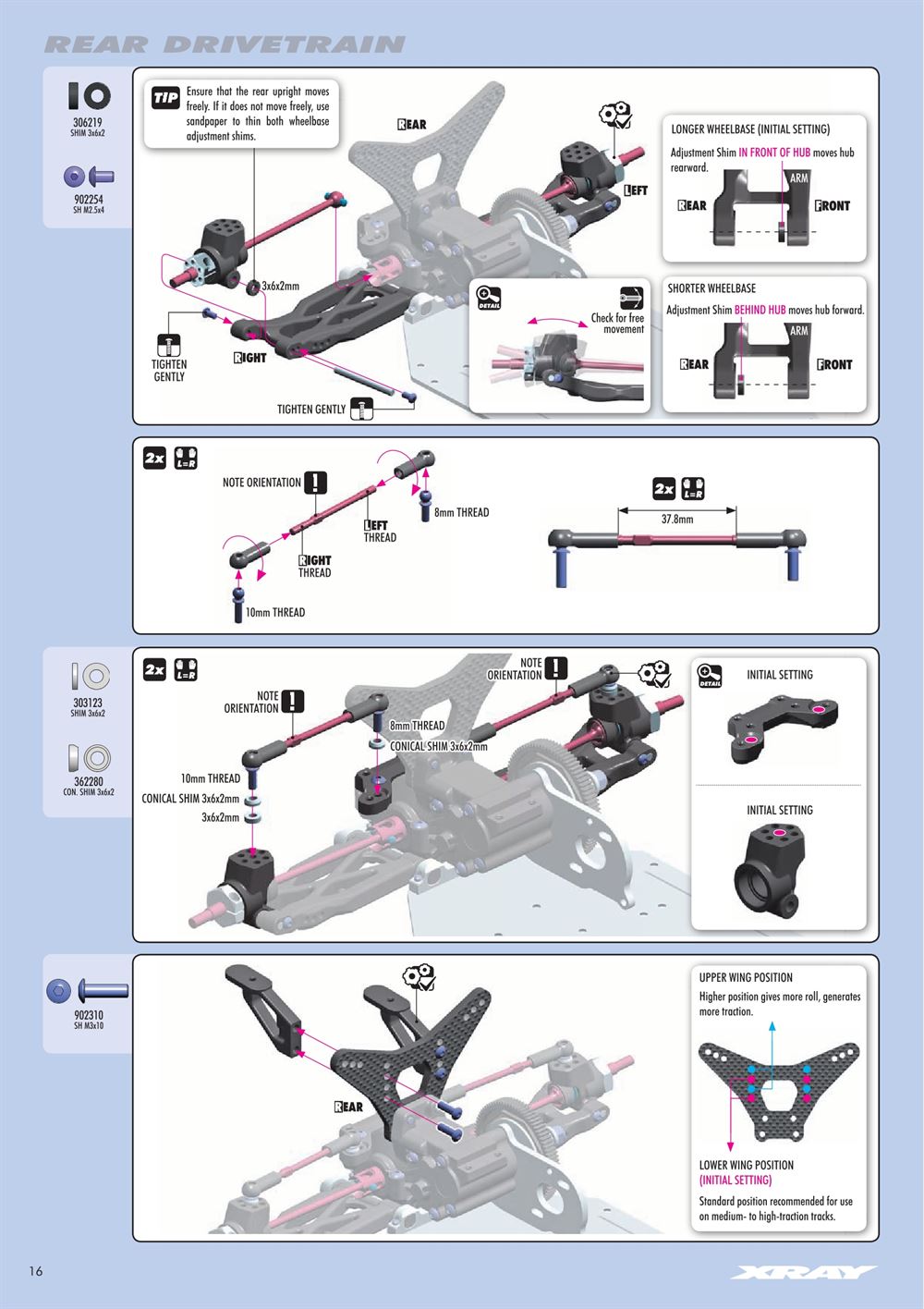 Xray - XB2 2015 (XB2C'15) - Manual - Page 16