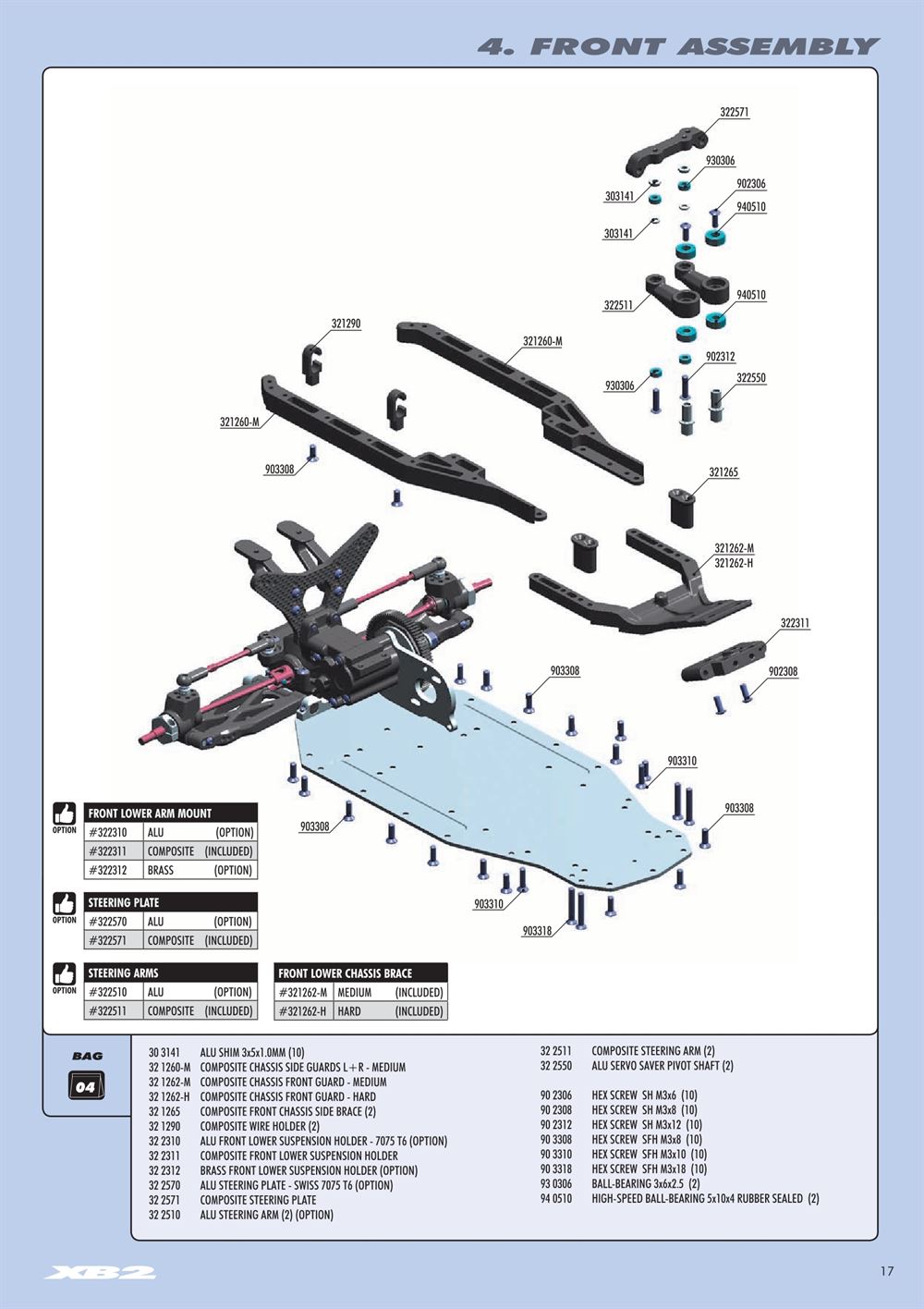 Xray - XB2 2015 (XB2C'15) - Manual - Page 17