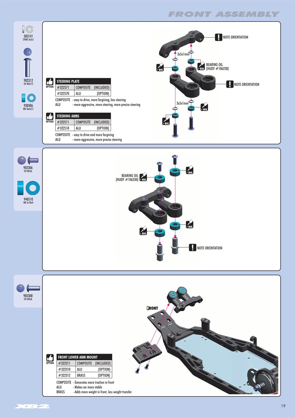 Xray - XB2 2015 (XB2C'15) - Manual - Page 19