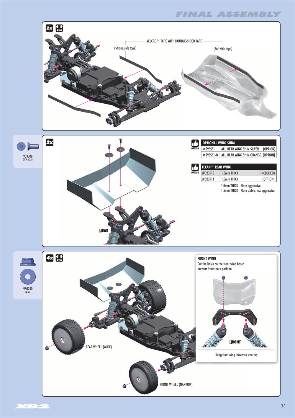 Xray - XB2 2015 (XB2C'15) - Manual - Page 33
