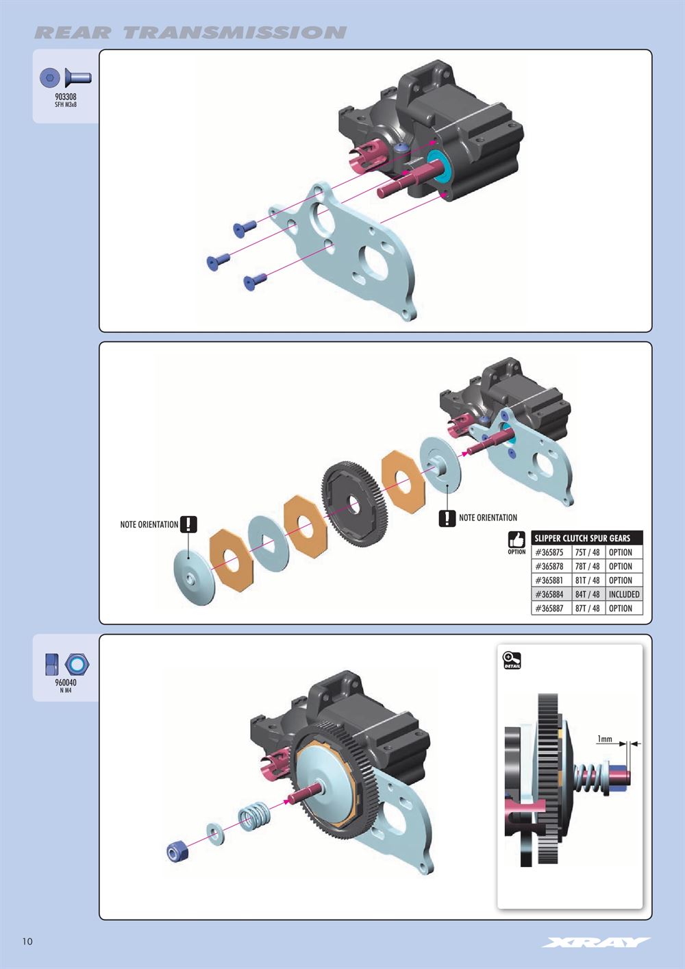 Xray - XB2 2017 (XB2C'17) - Manual - Page 10
