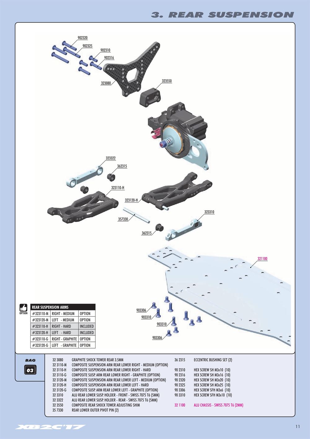 Xray - XB2 2017 (XB2C'17) - Manual - Page 11