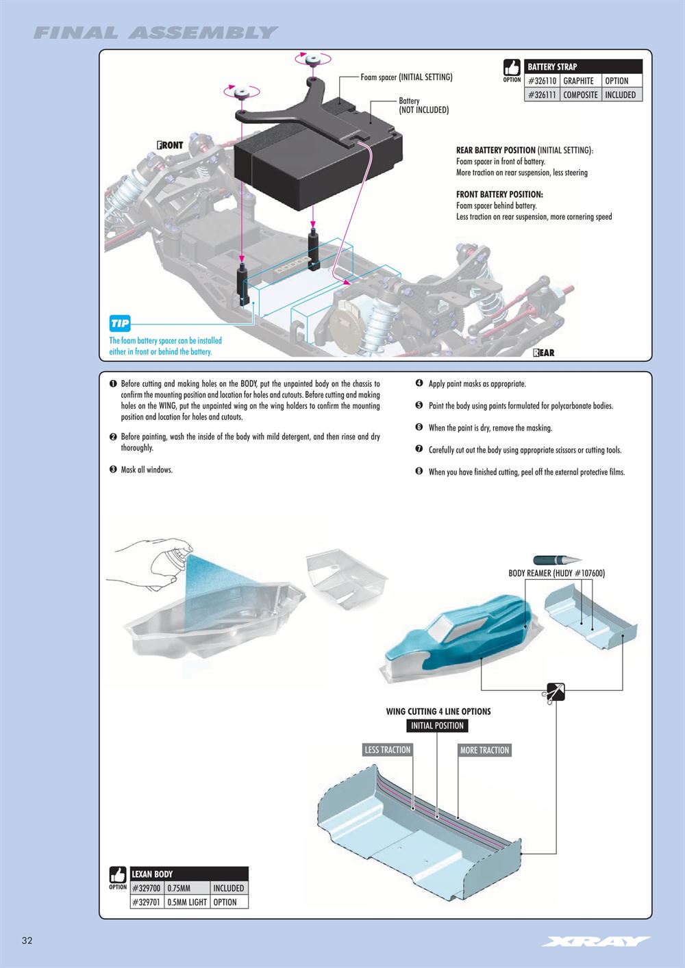 Xray - XB2 2017 (XB2C'17) - Manual - Page 32