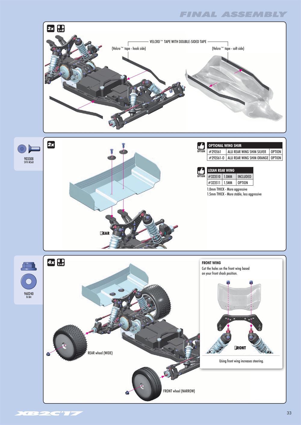 Xray - XB2 2017 (XB2C'17) - Manual - Page 33