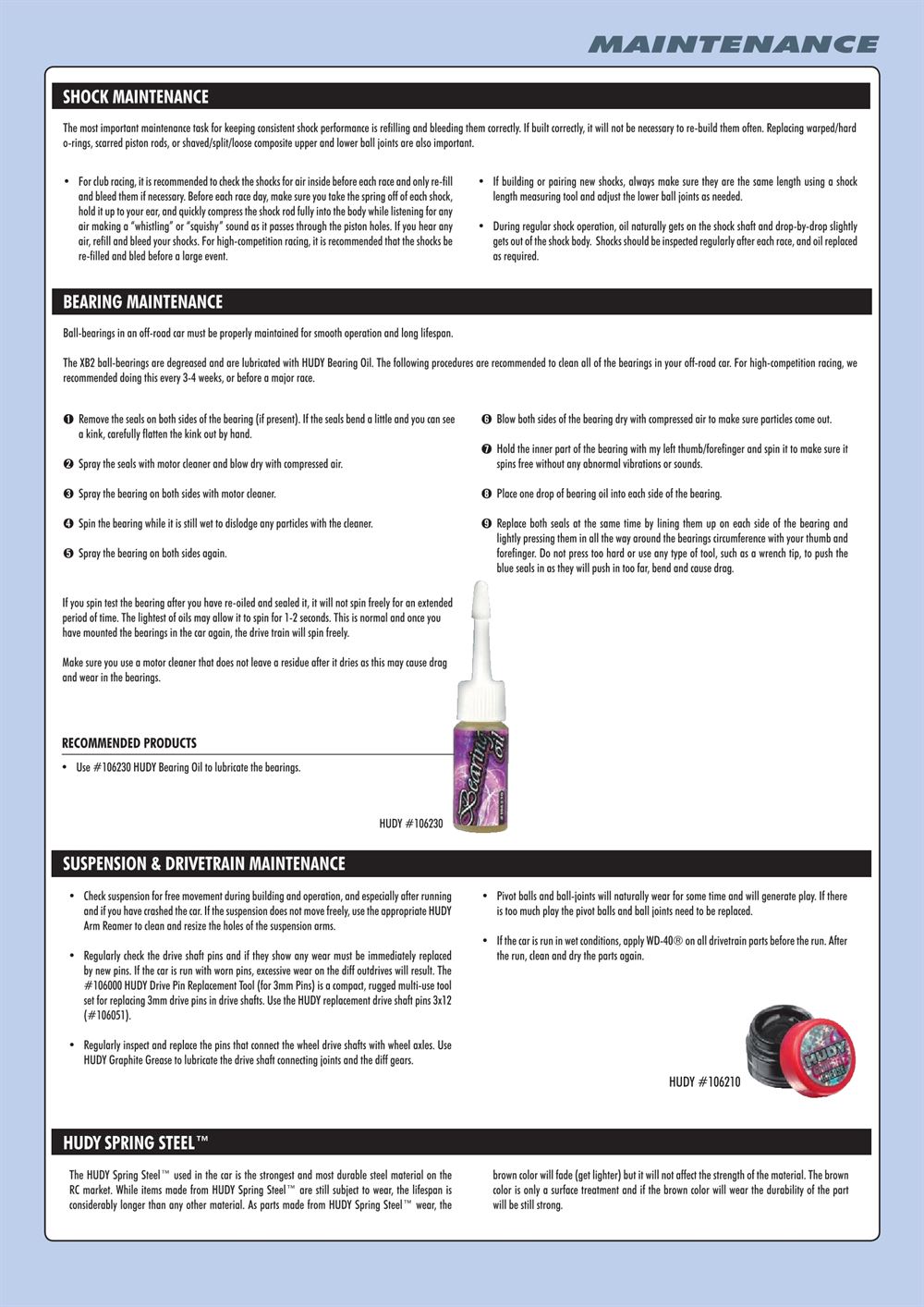 Xray - XB2 2017 (XB2C'17) - Manual - Page 38