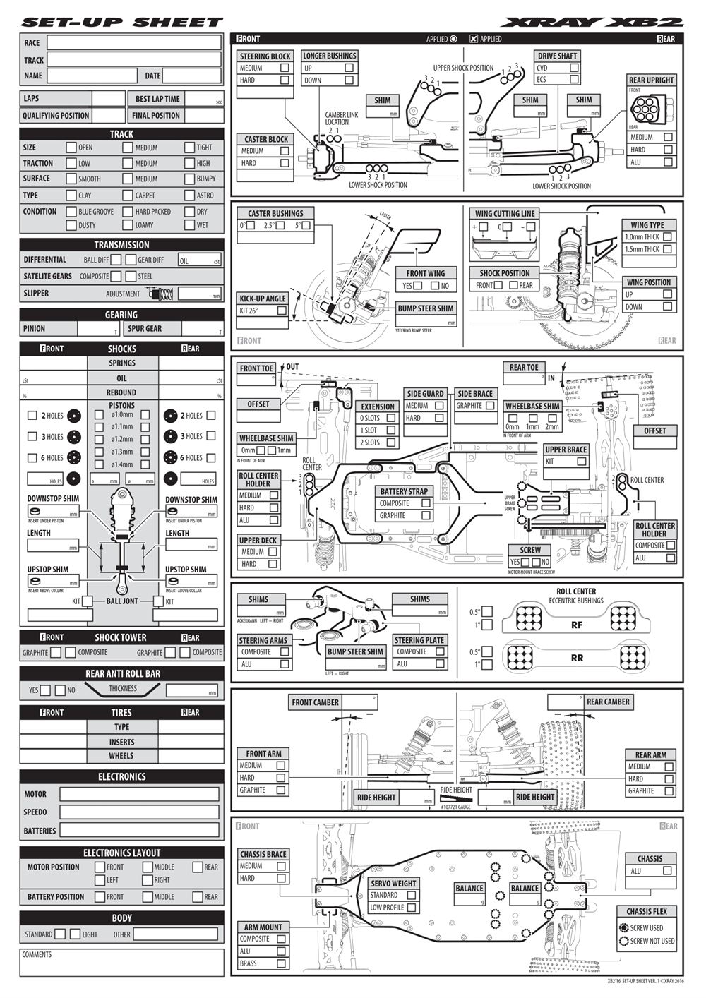 Xray - XB2 2017 (XB2C'17) - Manual - Page 39