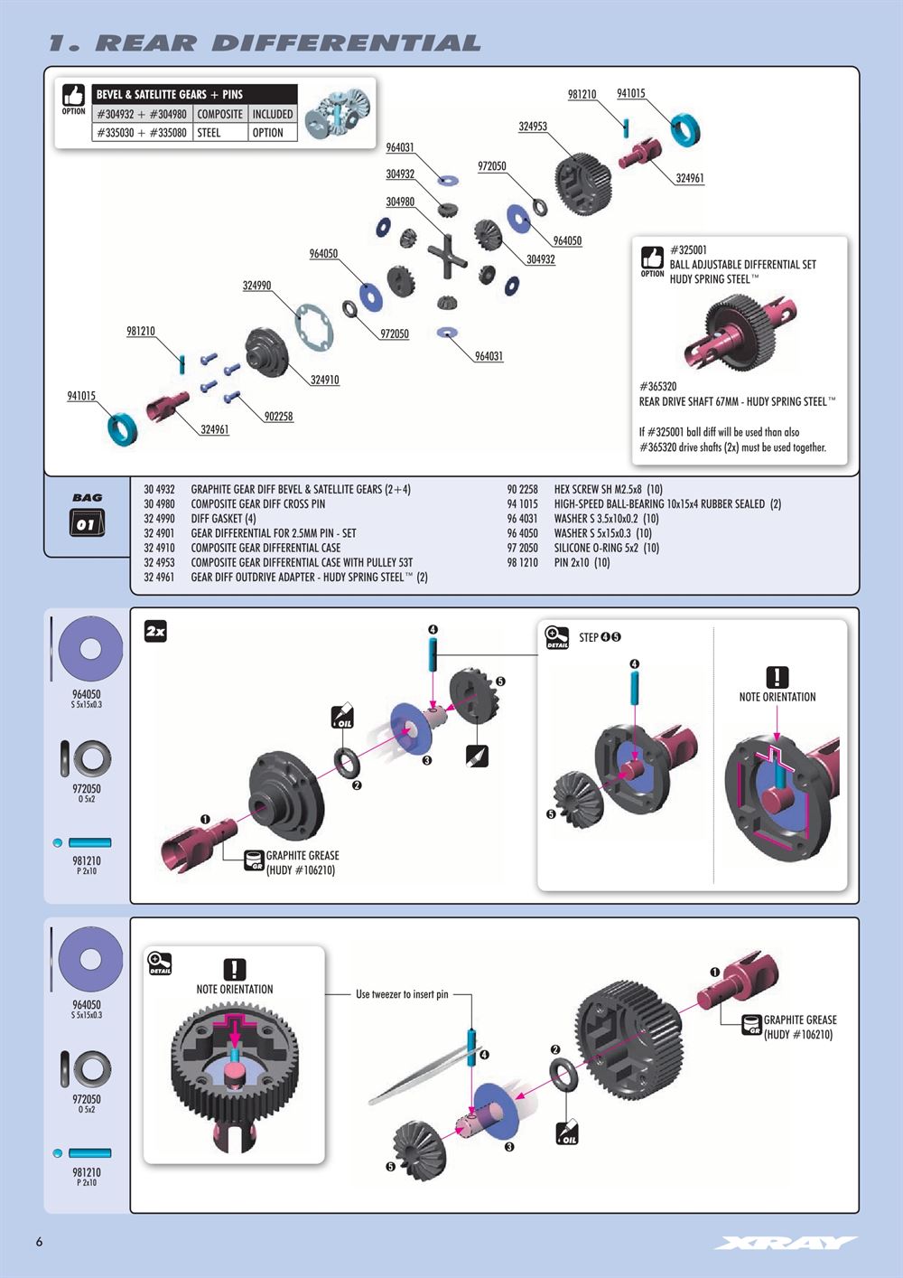 Xray - XB2 2018 (XB2C'18) - Manual - Page 6