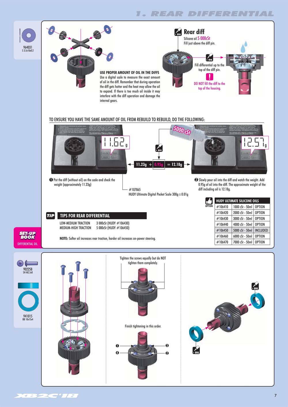 Xray - XB2 2018 (XB2C'18) - Manual - Page 7