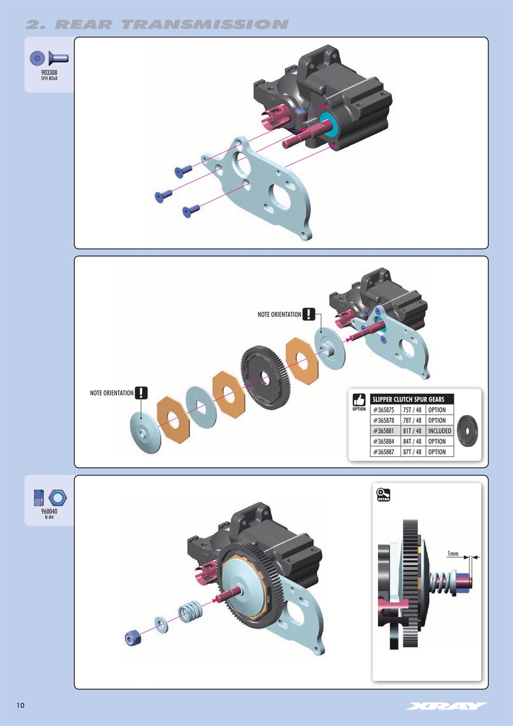 Xray - XB2 2018 (XB2C'18) - Manual - Page 10