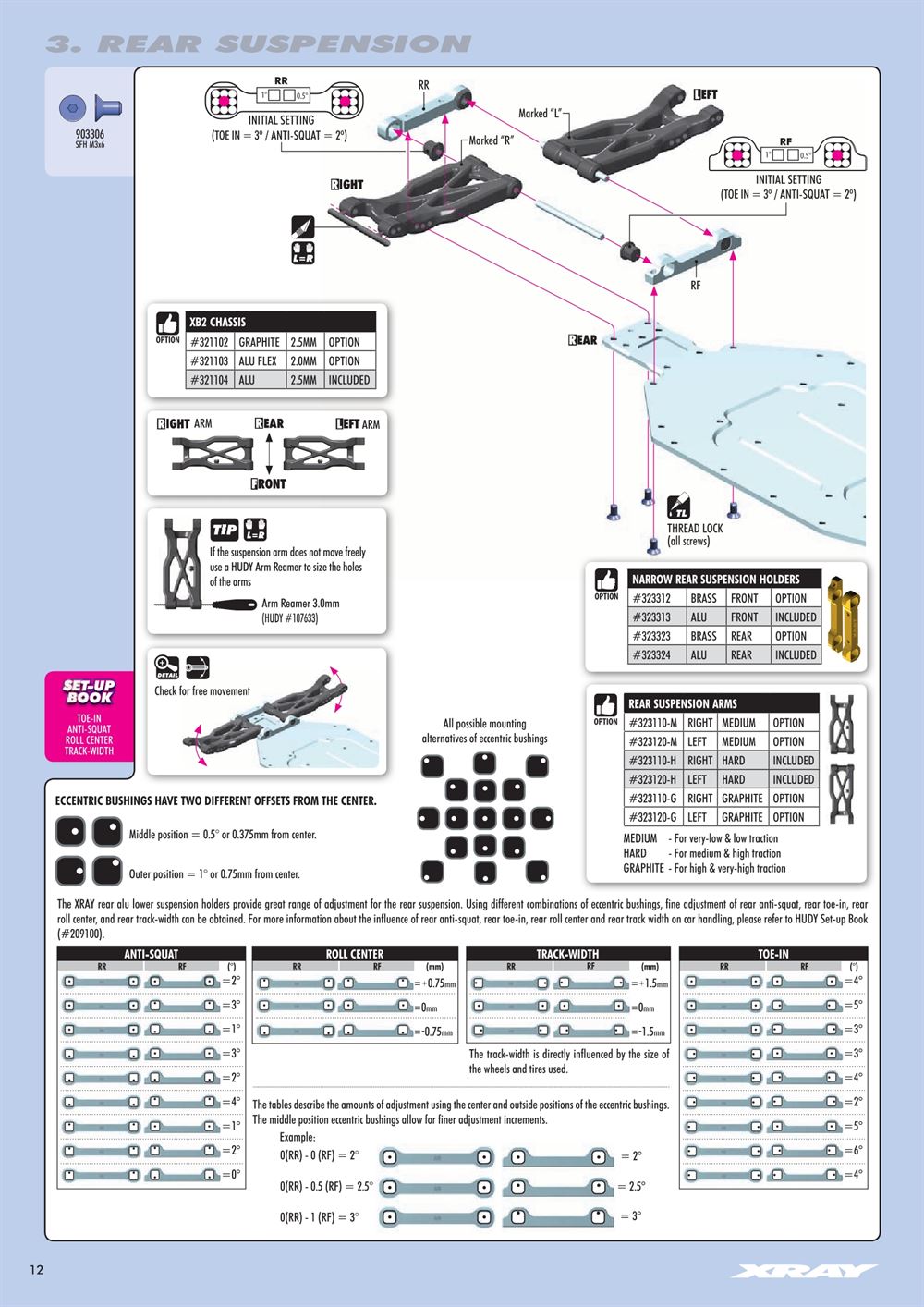 Xray - XB2 2018 (XB2C'18) - Manual - Page 12