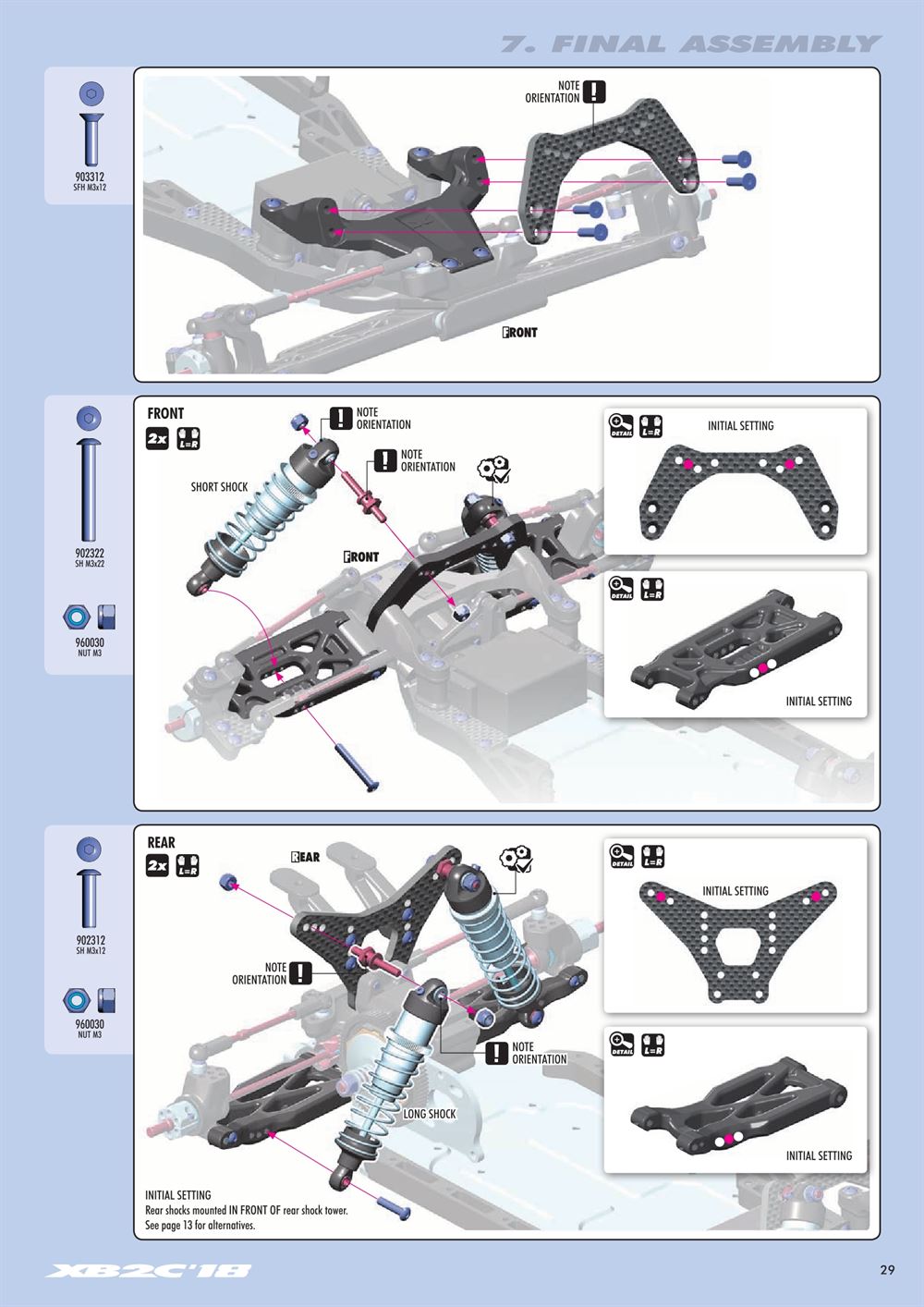 Xray - XB2 2018 (XB2C'18) - Manual - Page 29