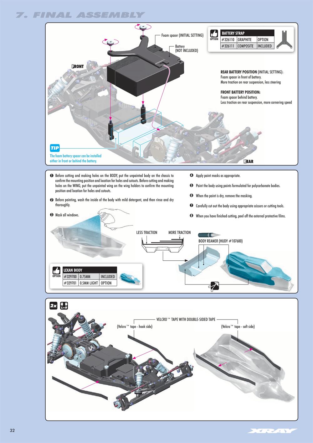 Xray - XB2 2018 (XB2C'18) - Manual - Page 32