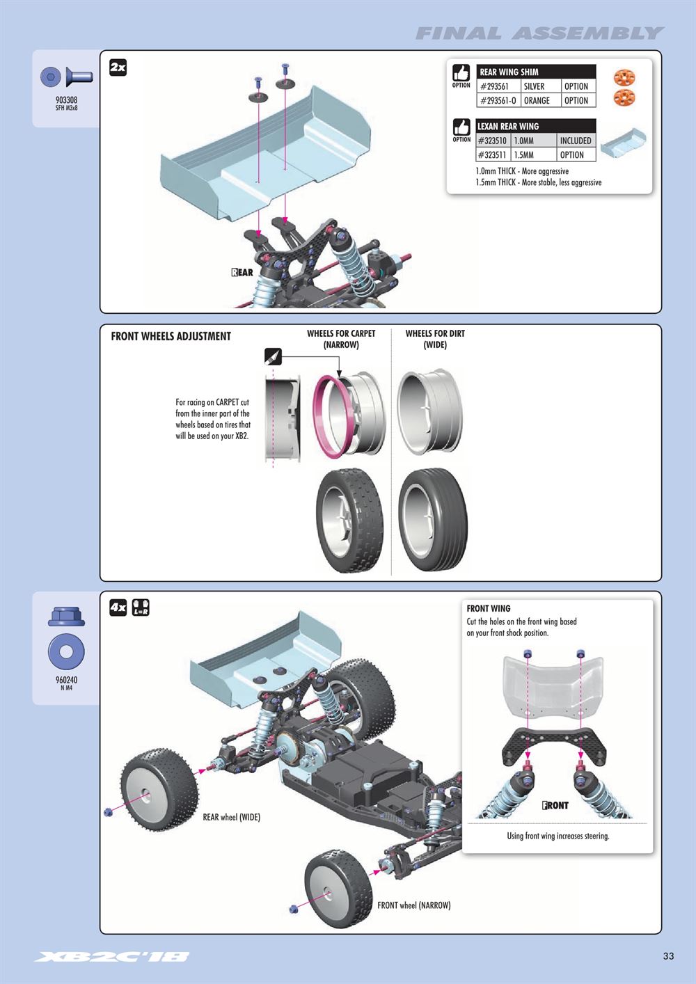 Xray - XB2 2018 (XB2C'18) - Manual - Page 33