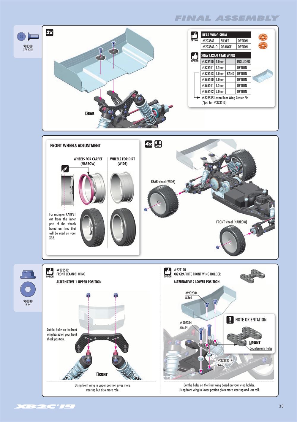 Xray - XB2C 2019 (XB2C'19) - Manual - Page 33