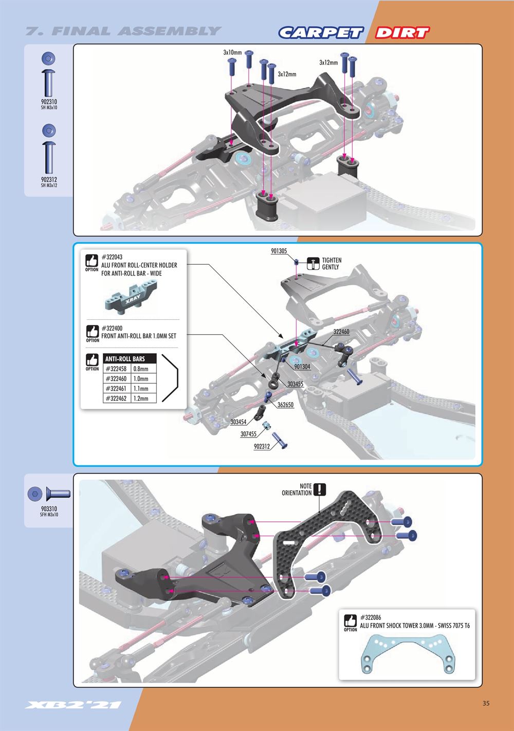 Xray - XB2C 2021 (XB2C'21) - Manual - Page 35