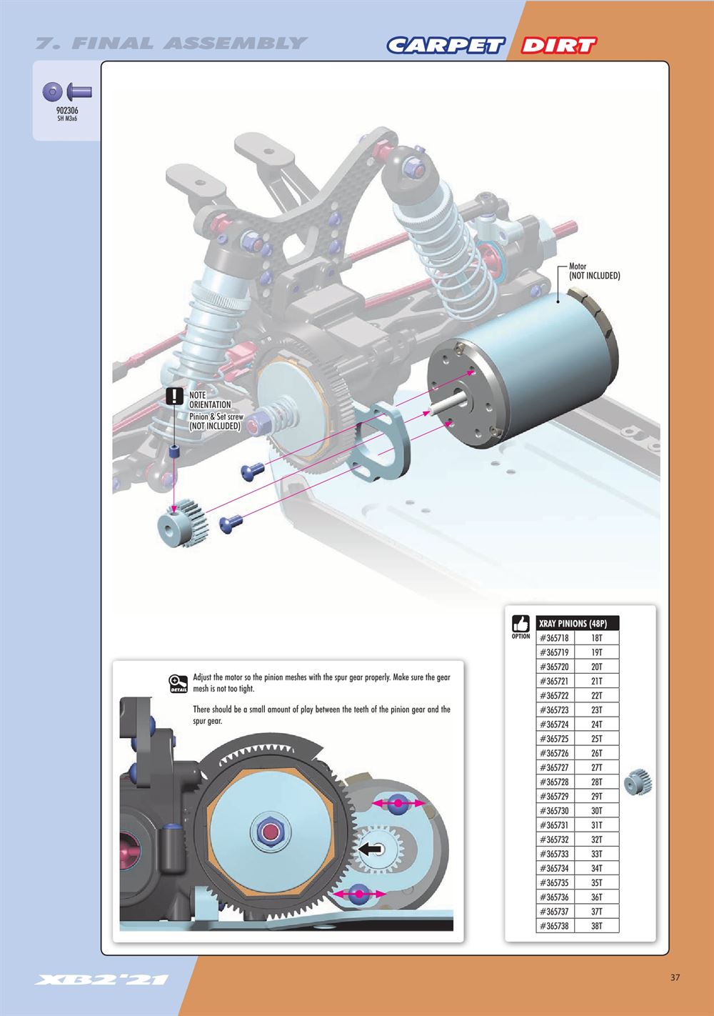 Xray - XB2C 2021 (XB2C'21) - Manual - Page 37