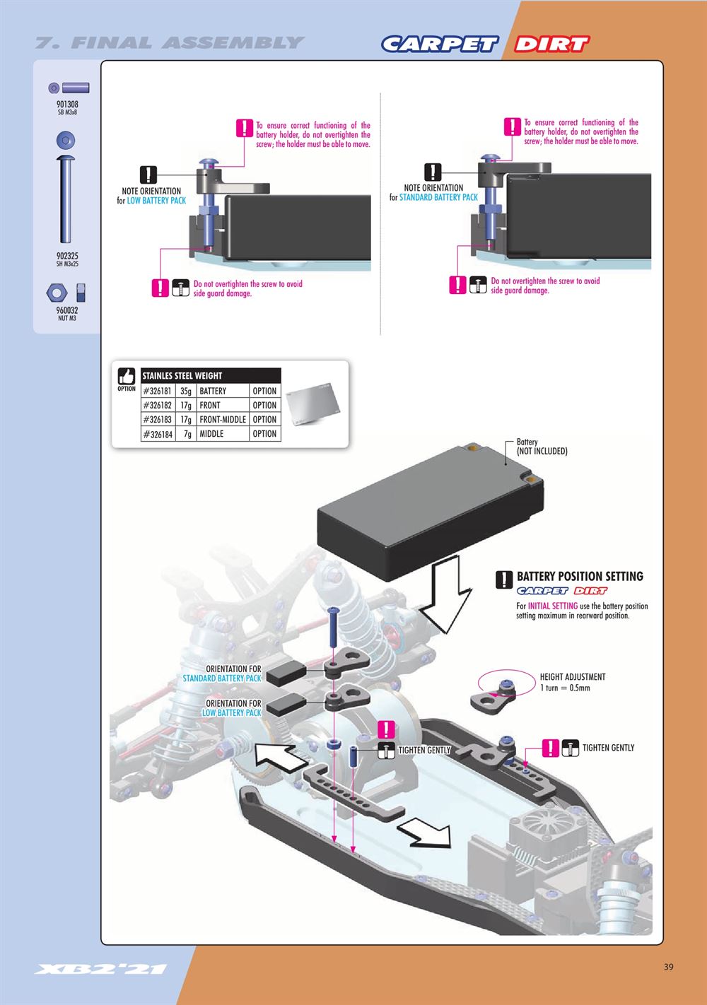 Xray - XB2C 2021 (XB2C'21) - Manual - Page 39