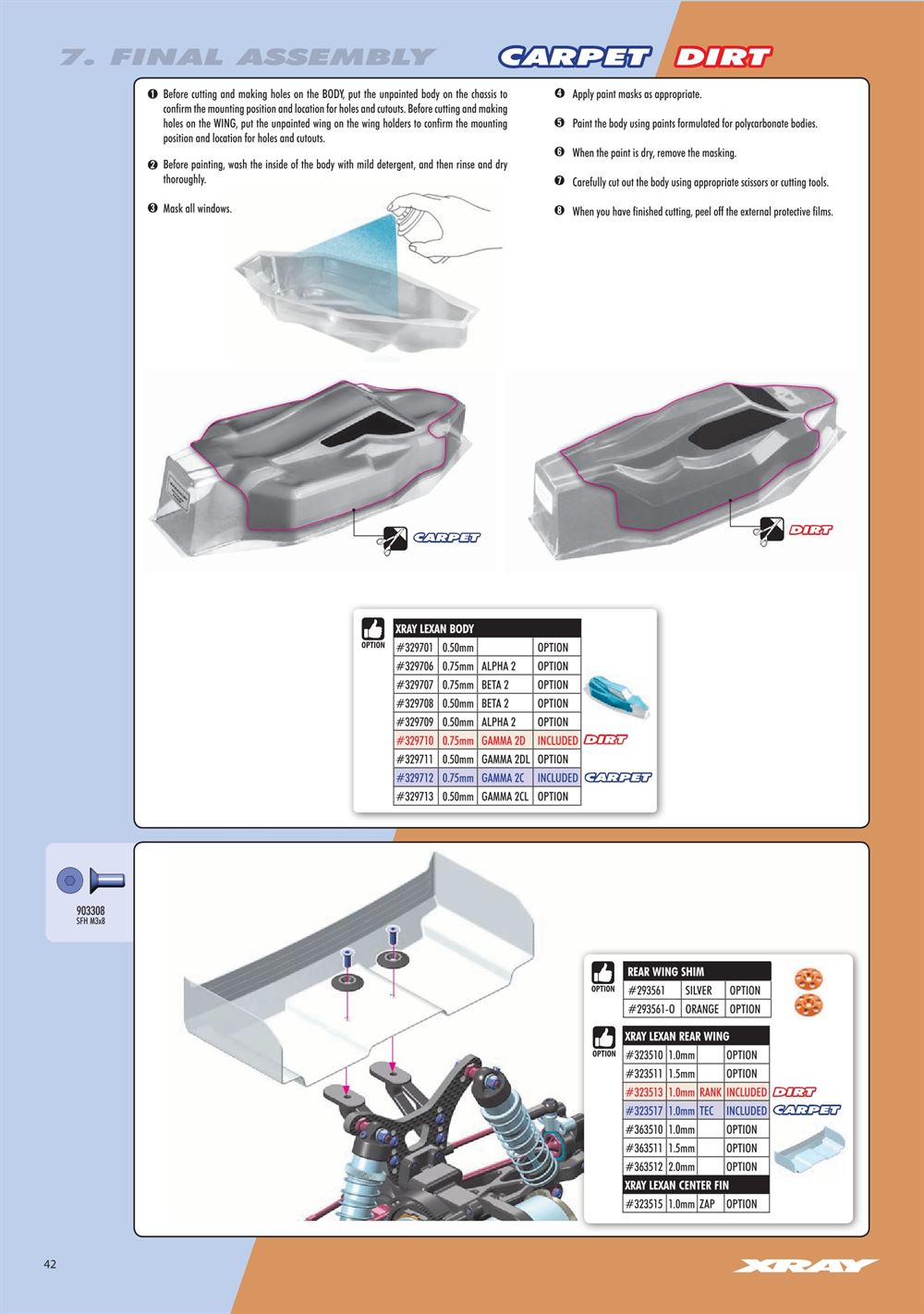 Xray - XB2C 2021 (XB2C'21) - Manual - Page 42
