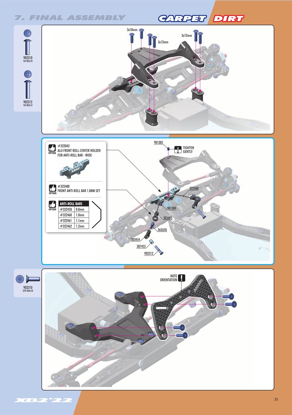 Xray - XB2C 2022 (XB2C'22) - Manual - Page 35